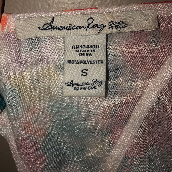 American Rag Floral Tank - Picture 3 of 5